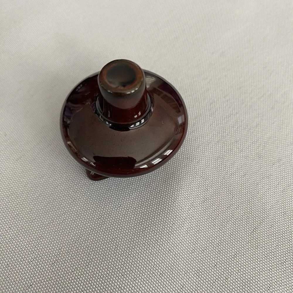 Crate & Barrel Sauce Pot With Lid Ceramic Porcelain Soy Sauce Pitcher Pourer